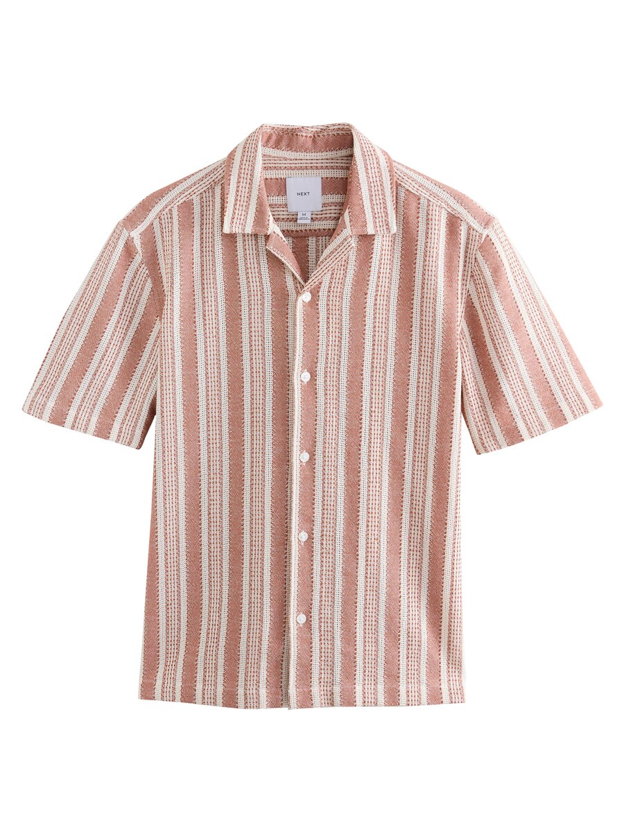 Рубашка на пуговицах Comfort fit Next, цвет Light orange 
Рубашка на пуговицах Comfort fit Next, цвет Light orange