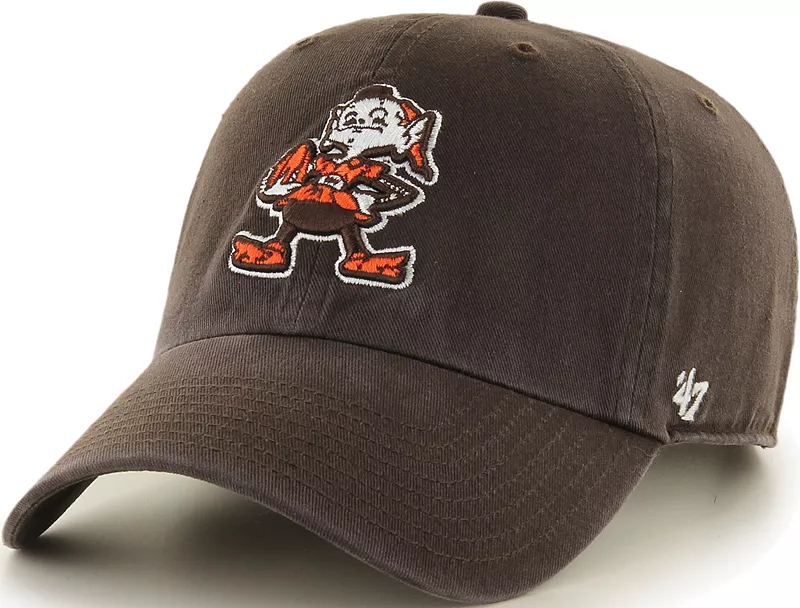 Коричневая регулируемая шляпа для взрослые Cleveland Browns Clean Up Throwback '47
Коричневая регулируемая шляпа для взрослые Cleveland Browns Clean Up Throwback '47