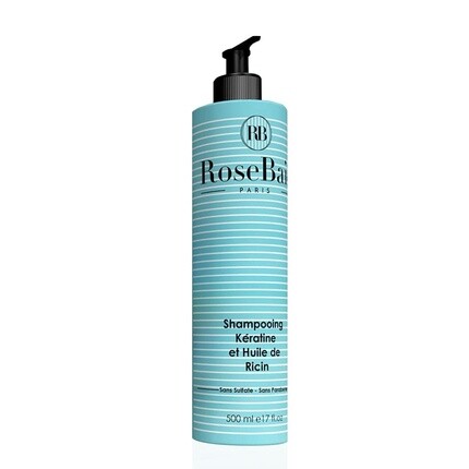 RoseBay Шампунь с кератином и касторовым маслом 500мл Rosebaie 
RoseBay Шампунь с кератином и касторовым маслом 500мл Rosebaie