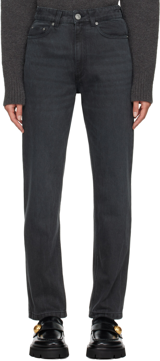 Джинсы классического кроя AMI Paris, черный
Джинсы классического кроя AMI Paris, черный