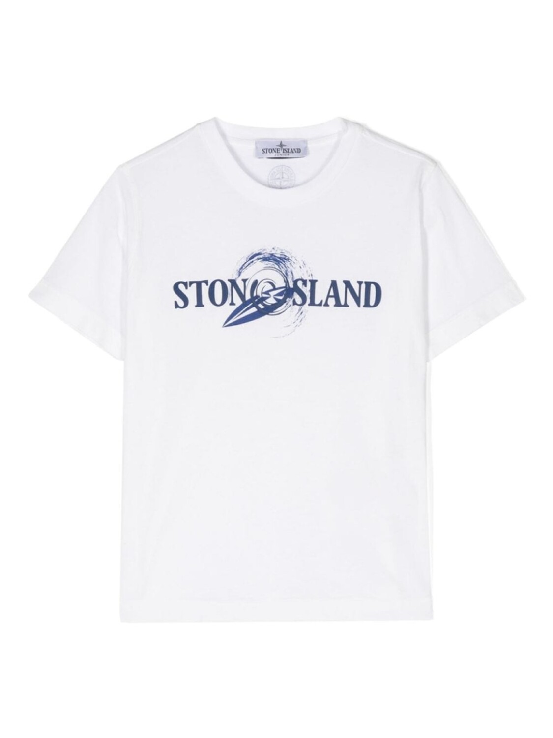 Stone Island Junior футболка с логотипом, белый
Stone Island Junior футболка с логотипом, белый