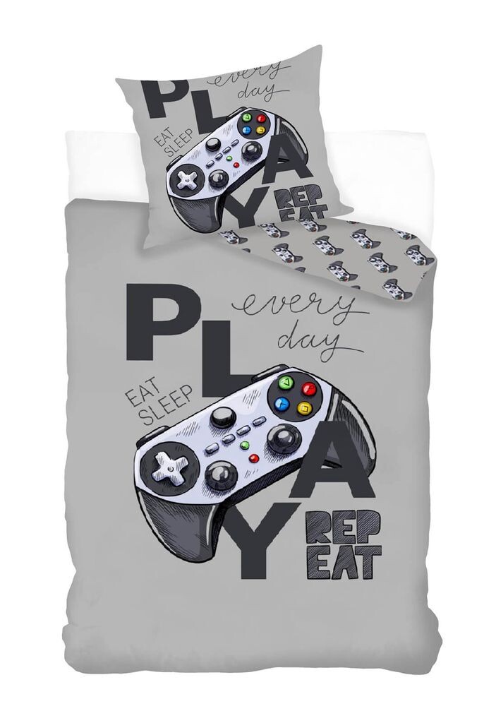 Gamer - комплект постельного белья с двусторонним мотивом, 135x200 и 80x80 BrandMac ApS
Gamer - комплект постельного белья с двусторонним мотивом, 135x200 и 80x80 BrandMac ApS