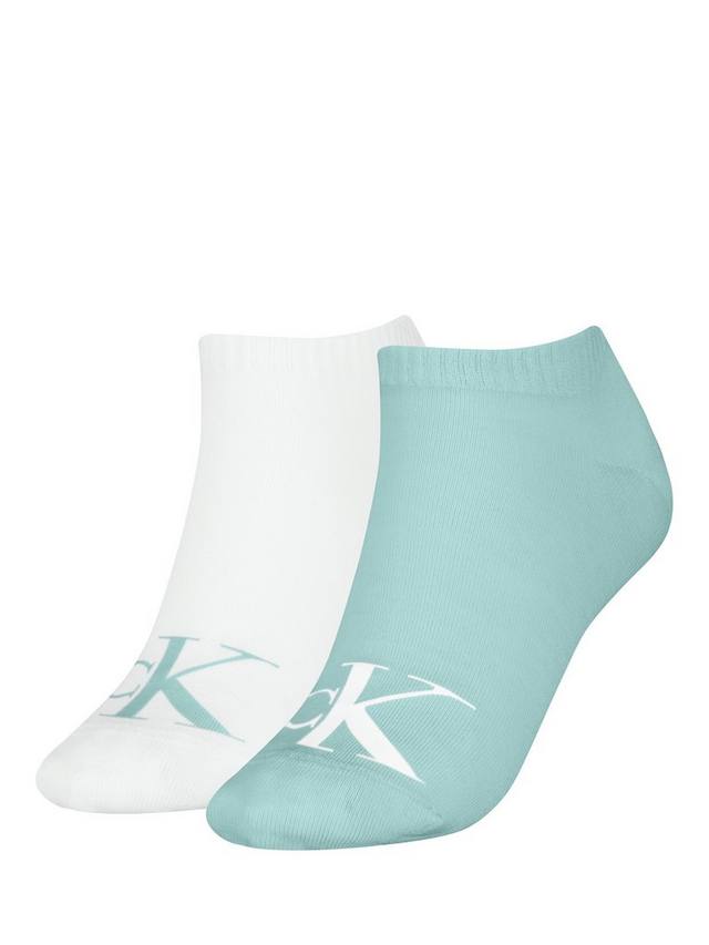 Моно носки для тренировок Calvin Klein, Pack of 2, Aqua/White
Моно носки для тренировок Calvin Klein, Pack of 2, Aqua/White