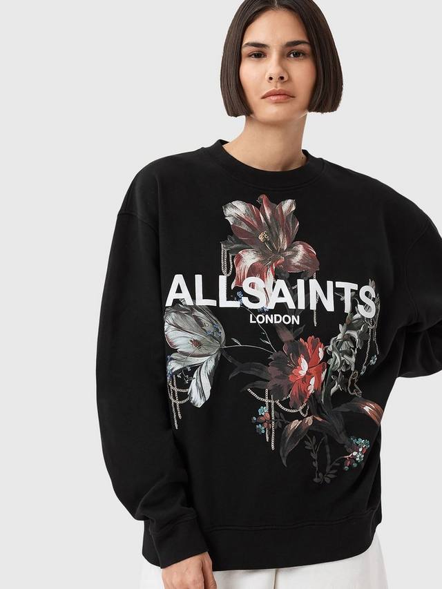 Аня Этта свитшот из хлопка с графическим принтом AllSaints
Аня Этта свитшот из хлопка с графическим принтом AllSaints