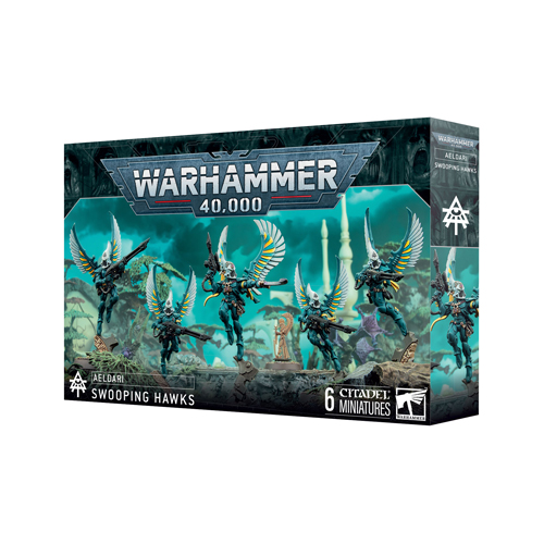 Фигурка Warhammer 40000: Aeldari – Swooping Hawks Games Workshop 
Фигурка Warhammer 40000: Aeldari – Swooping Hawks Games Workshop
