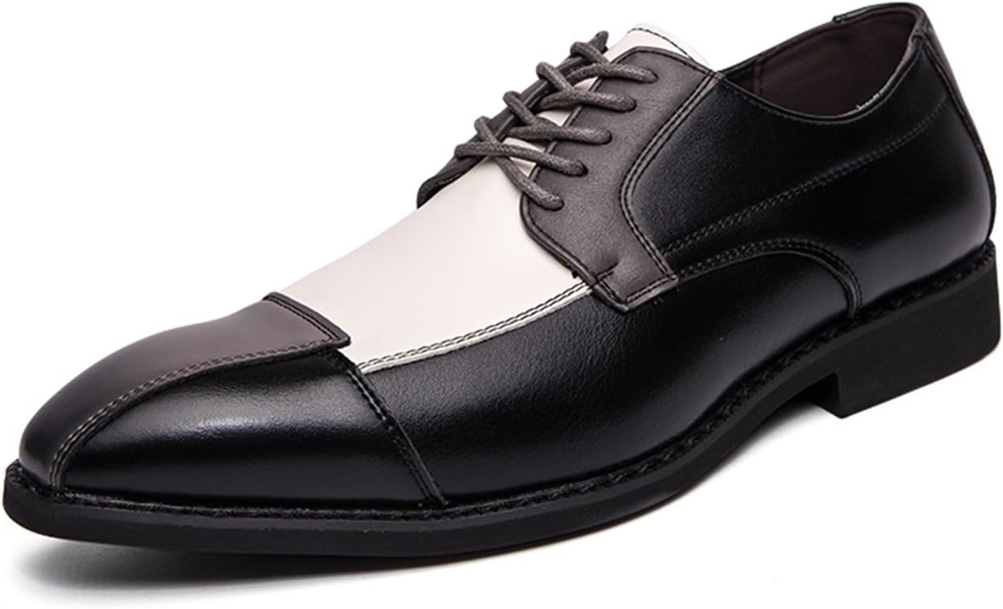 Мужские двухцветные оксфорды на шнуровке с квадратным носком Generic, серый
Мужские двухцветные оксфорды на шнуровке с квадратным носком Generic, серый