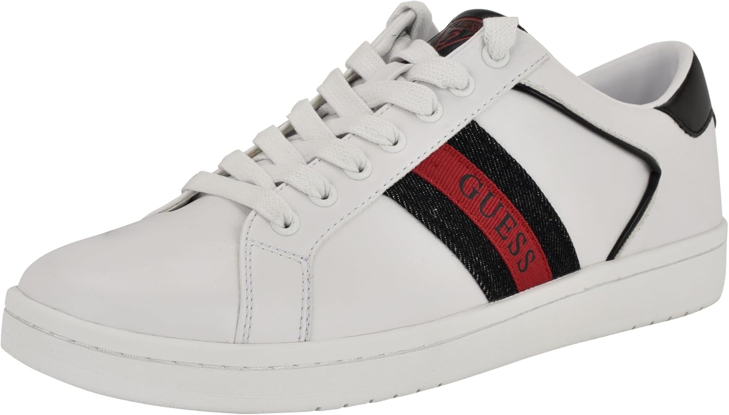 Кроссовки Guess Men's Locey, White/Black Denim Multi 140
Кроссовки Guess Men's Locey, White/Black Denim Multi 140