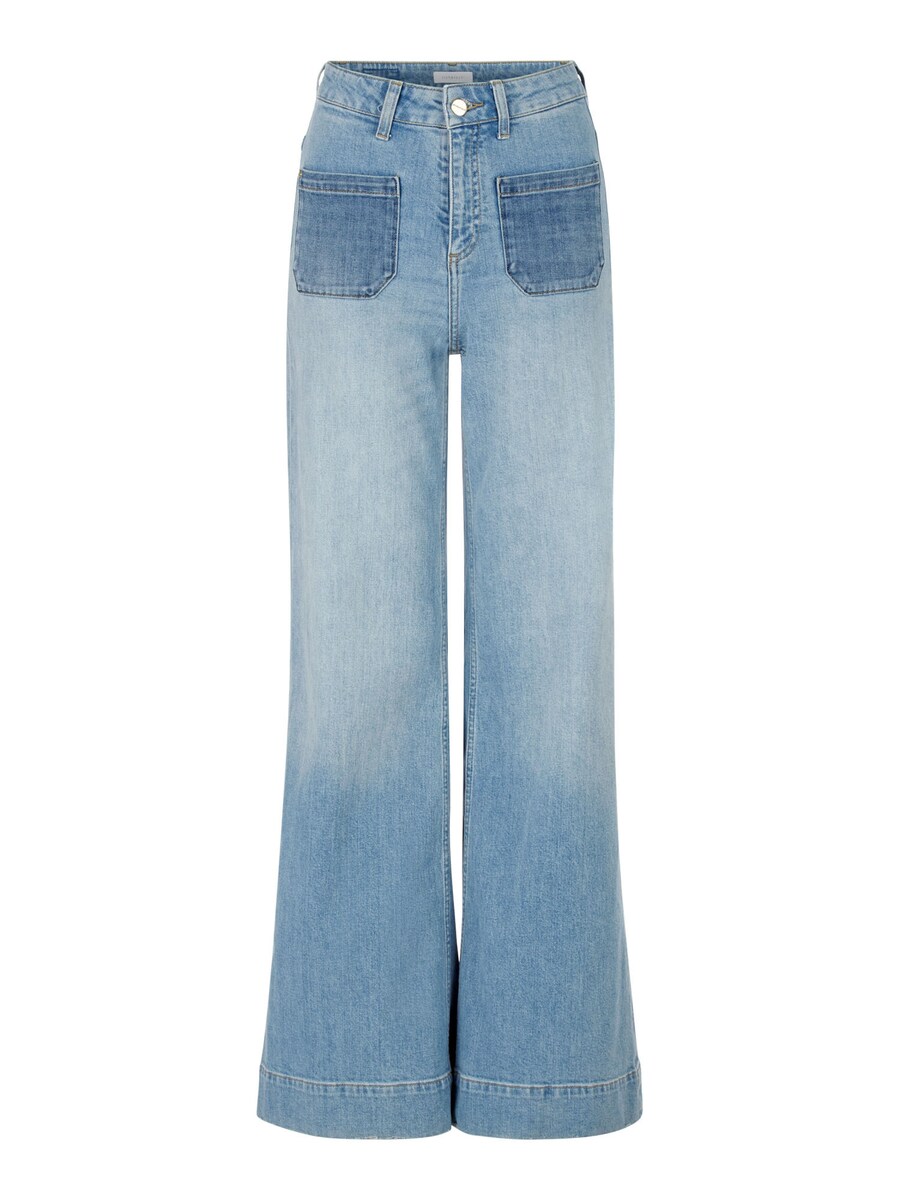 Джинсы с широкими штанинами Rich & Royal, синий деним 
Джинсы с широкими штанинами Rich & Royal, синий деним