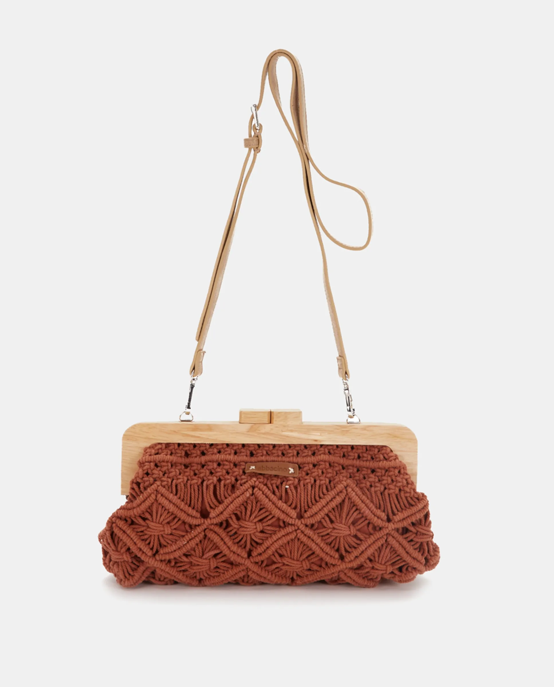 Клатч Oceans Diary из макраме терракота Abbacino, оранжевый
Клатч Oceans Diary из макраме терракота Abbacino, оранжевый