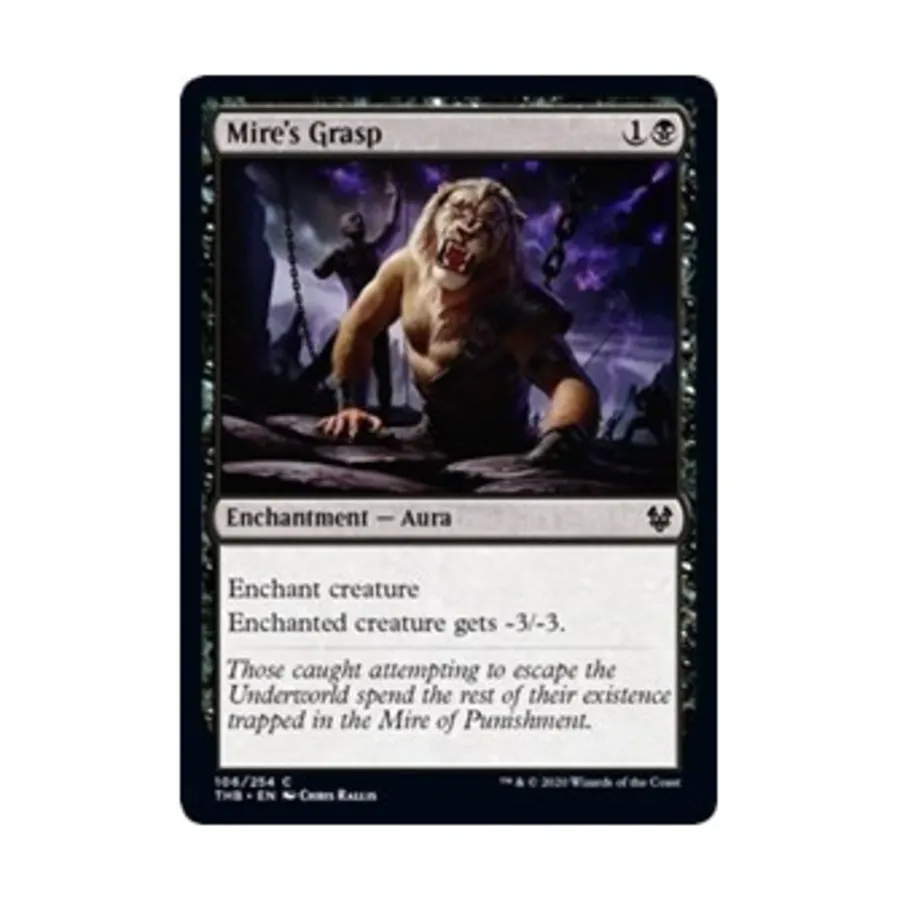 CCG Хватка болота (С), MTG - Theros Beyond Death
CCG Хватка болота (С), MTG - Theros Beyond Death