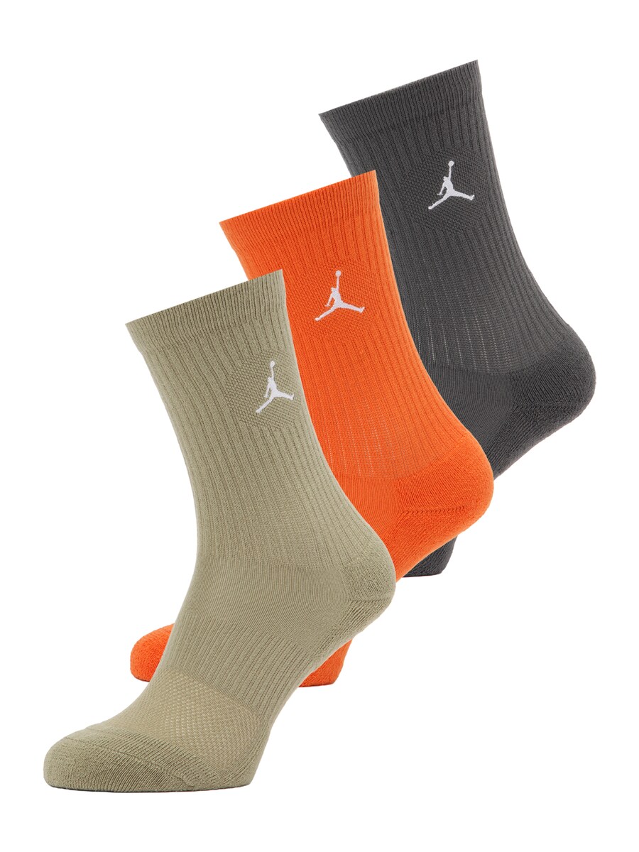 Носки Jordan, Dark grey/Khaki/Lobster
Носки Jordan, Dark grey/Khaki/Lobster