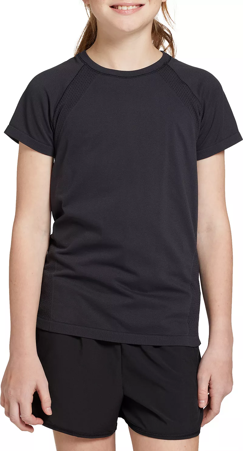 Бесшовная футболка с короткими рукавами DSG Girls' Movement, черный
Бесшовная футболка с короткими рукавами DSG Girls' Movement, черный