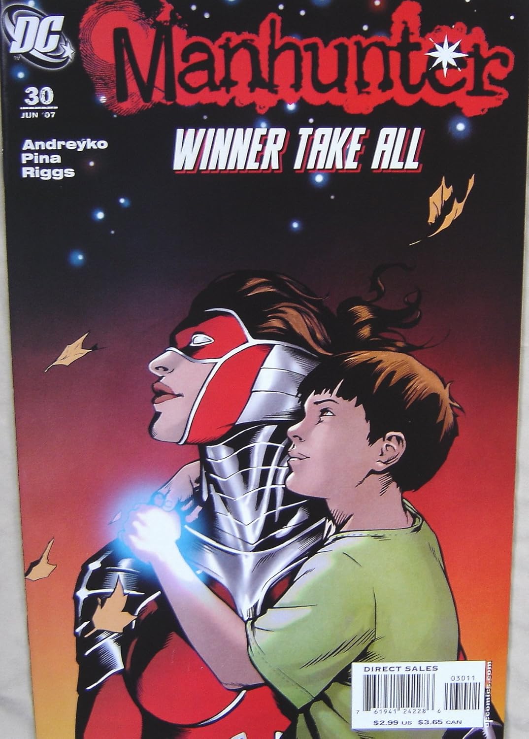 DC Comic Book # 30 Manhunter Winner Take All June 2007 (DC Comics)
DC Comic Book # 30 Manhunter Winner Take All June 2007 (DC Comics)
