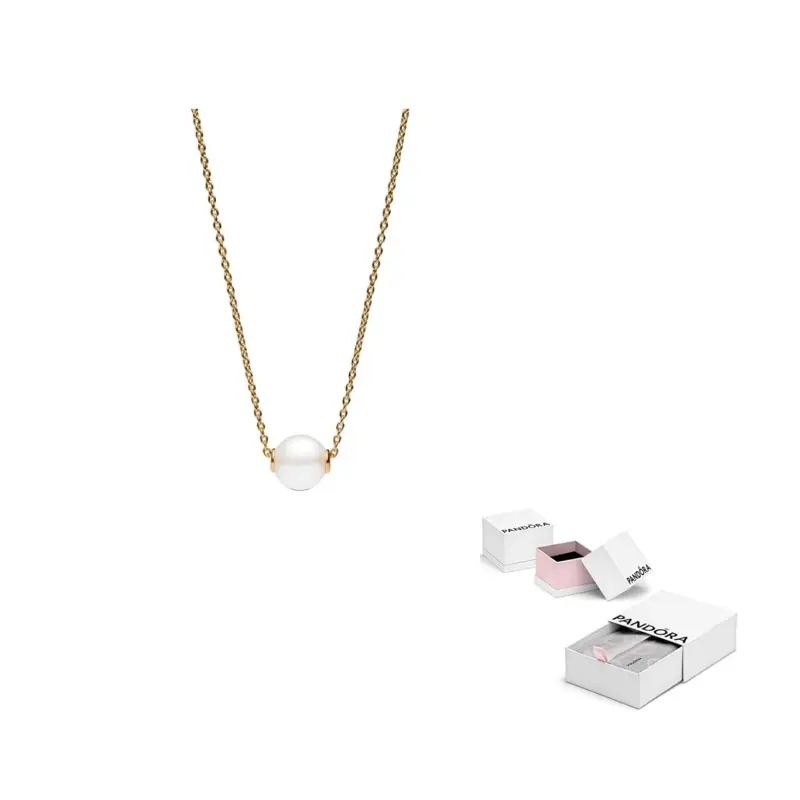 Pandora Кубический оксид кобальта ожерелье Women's Gold
Pandora Кубический оксид кобальта ожерелье Women's Gold