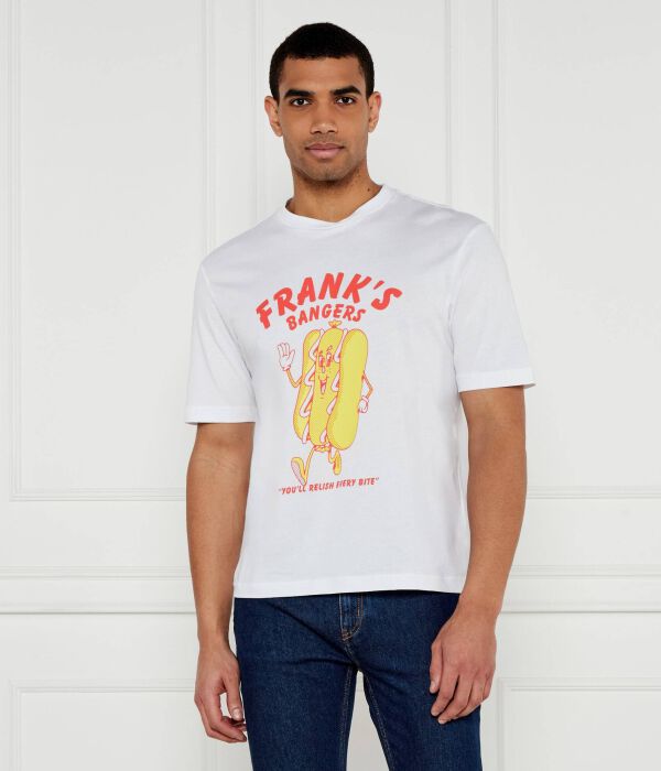 Футболка мужская Hugo Blue с хот-догом, белый
Футболка мужская Hugo Blue с хот-догом, белый