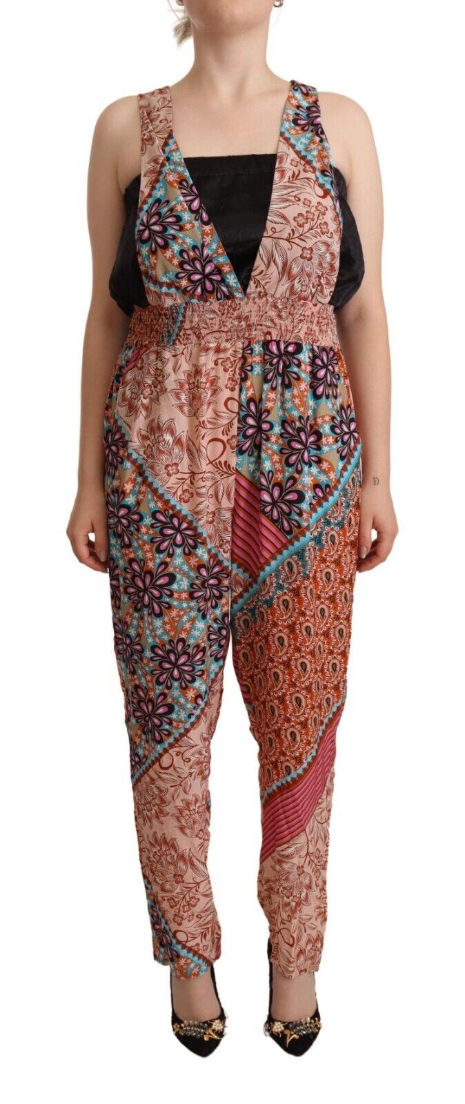 Женский комбинезон PINKO из вискозы с цветочным принтом, женское платье
Женский комбинезон PINKO из вискозы с цветочным принтом, женское платье