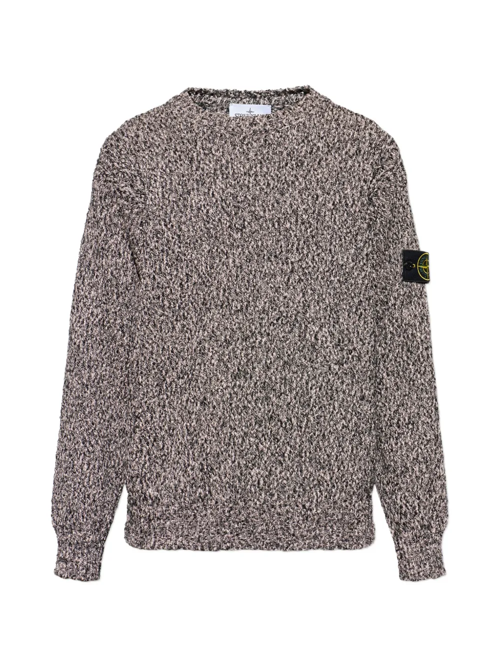 Свитер с круглым вырезом и нашивкой-логотипом Stone Island, бежевый
Свитер с круглым вырезом и нашивкой-логотипом Stone Island, бежевый