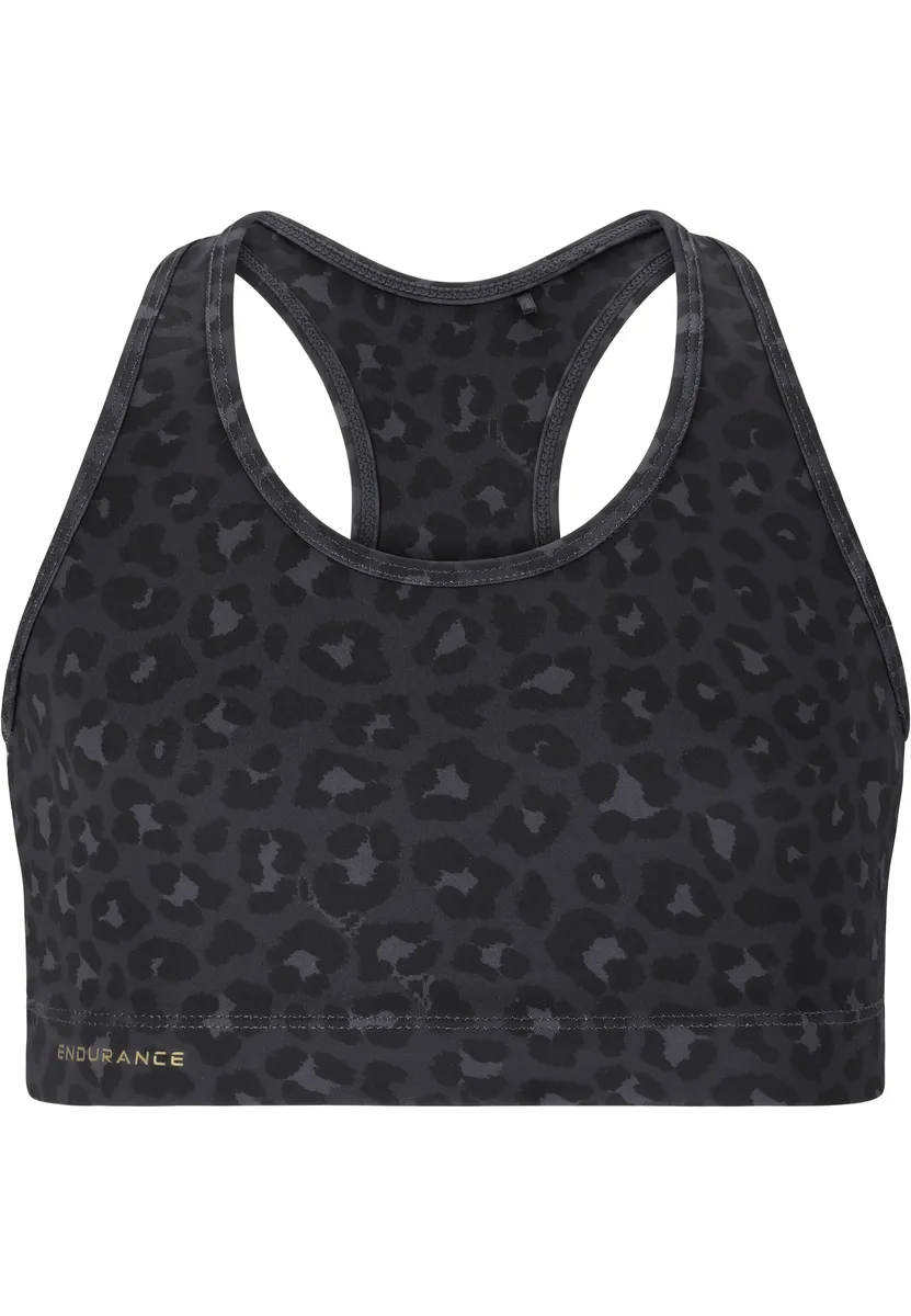 Спортивный бюстгальтер ENDURANCE "Борари" со стильным принтом, черный
Спортивный бюстгальтер ENDURANCE "Борари" со стильным принтом, черный