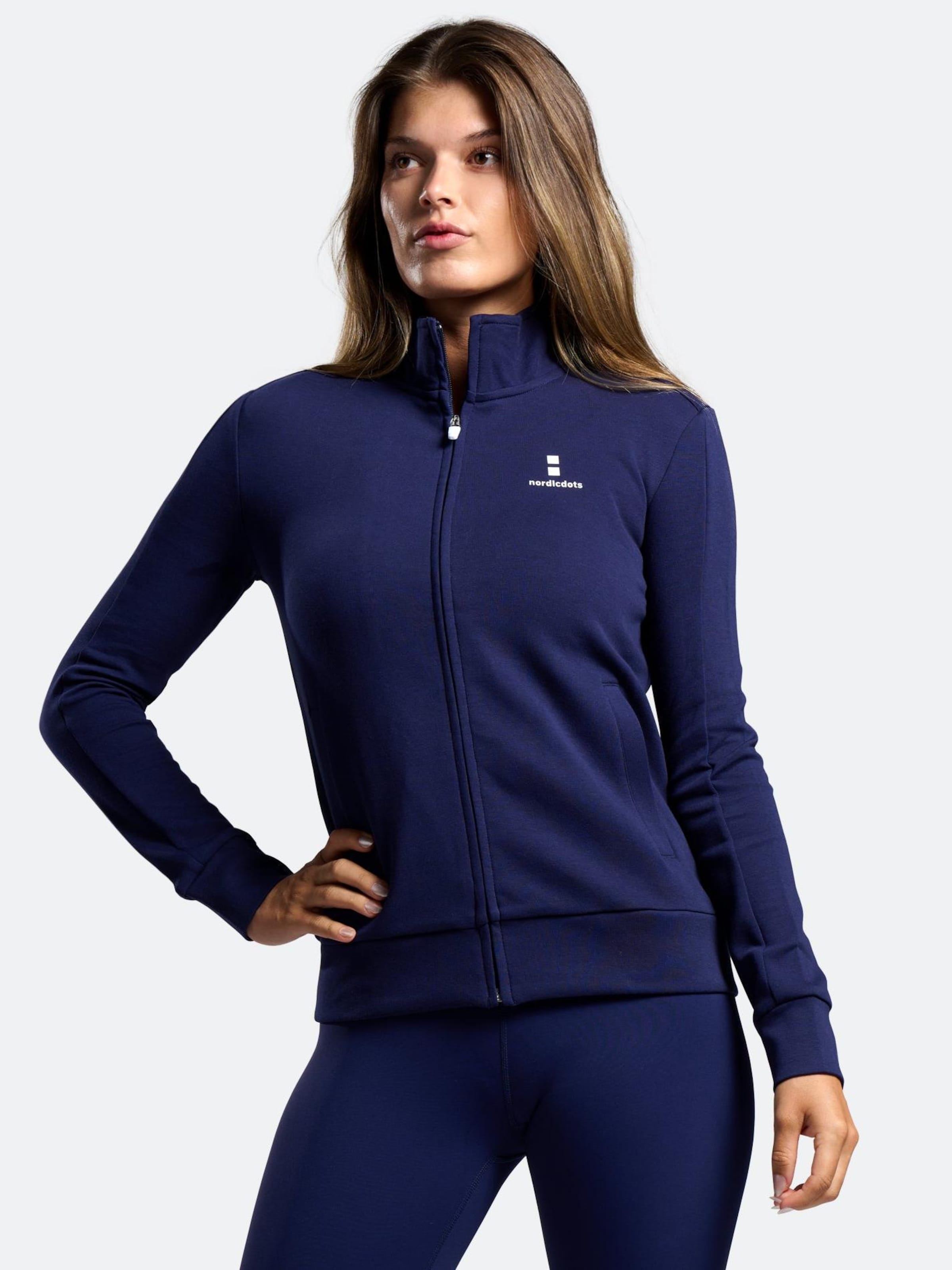 Nordicdots Спортивная куртка 'Off Court' в цвете Navy
Nordicdots Спортивная куртка 'Off Court' в цвете Navy