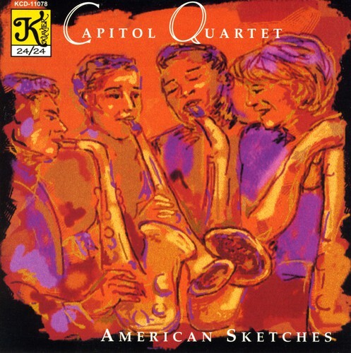 CD диск Capitol Quartet / Marshall / Woods / Forte / Peck: American Sketches
CD диск Capitol Quartet / Marshall / Woods / Forte / Peck: American Sketches