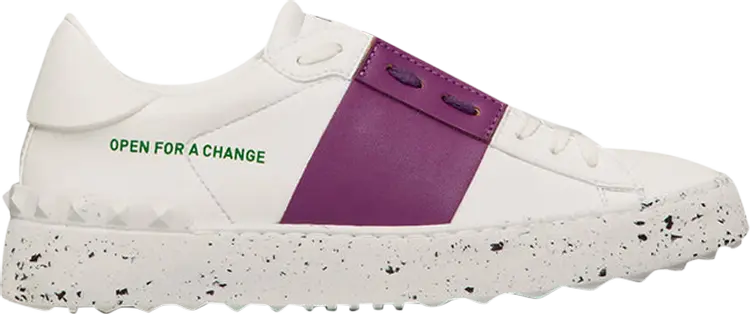 Кроссовки Valentino Wmns Open Sneaker 'Open For A Change - Sunset Purple', белый
Кроссовки Valentino Wmns Open Sneaker 'Open For A Change - Sunset Purple', белый