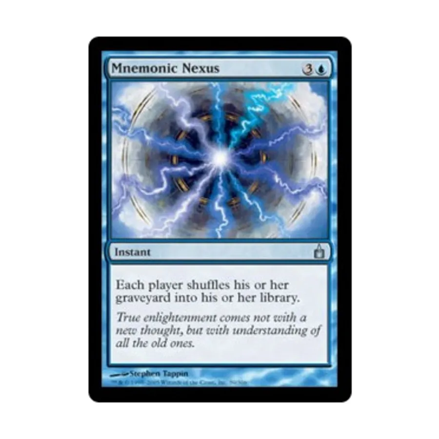 CCG Мнемонический связующий звено (U) (фольга), MTG - Ravnica
CCG Мнемонический связующий звено (U) (фольга), MTG - Ravnica