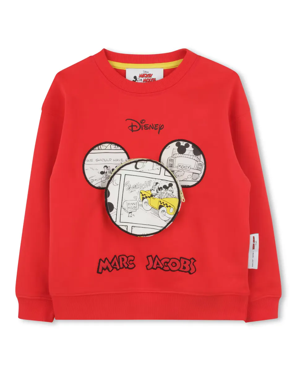 Свитшот для мальчика из красного хлопка Marc Jacobs, красный
Свитшот для мальчика из красного хлопка Marc Jacobs, красный