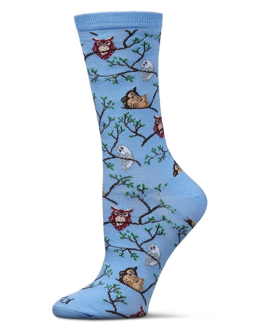 Женские носки Owls Crew Socks MeMoi, Light blue
Женские носки Owls Crew Socks MeMoi, Light blue