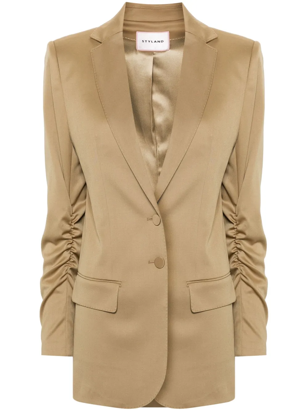 Однобортный пиджак из смесовой шерсти STYLAND, нейтральный
Однобортный пиджак из смесовой шерсти STYLAND, нейтральный