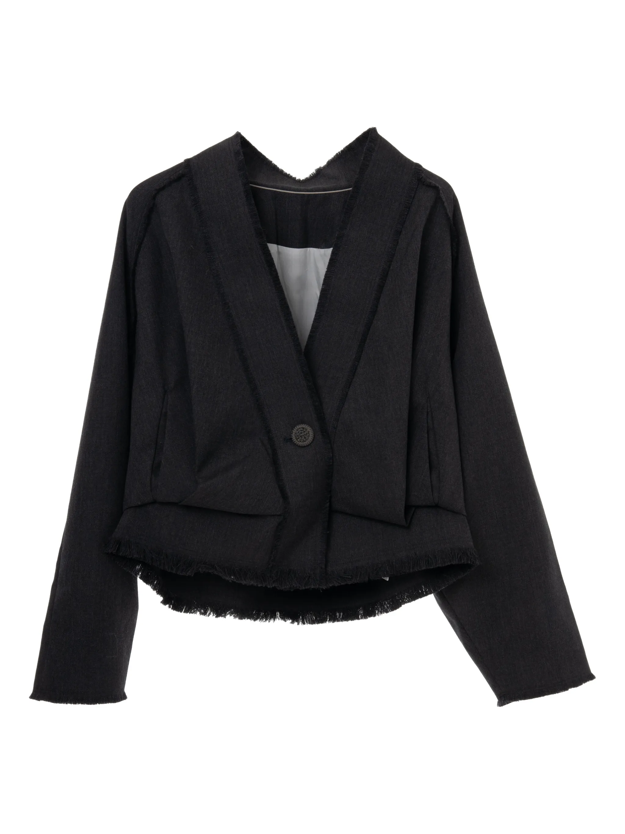 Блейзер с бахромой Yangkehan, серый
Блейзер с бахромой Yangkehan, серый