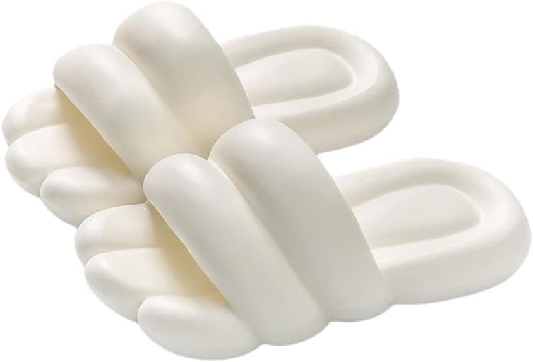 Тапочки Supsound для женщин и мужчин, Тапочки-подушки для ванной, Очень удобные, С толстым мягким подошвой, белый
Тапочки Supsound для женщин и мужчин, Тапочки-подушки для ванной, Очень удобные, С толстым мягким подошвой, белый