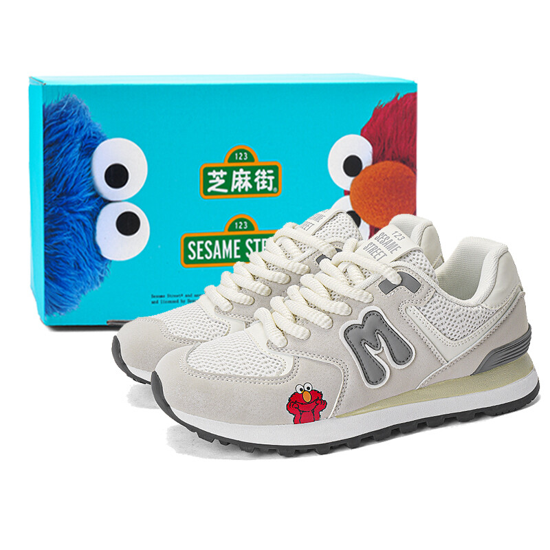 Кроссовки для образа жизни унисекс с низким верхом Sesame Street, цвет White Gray
Кроссовки для образа жизни унисекс с низким верхом Sesame Street, цвет White Gray