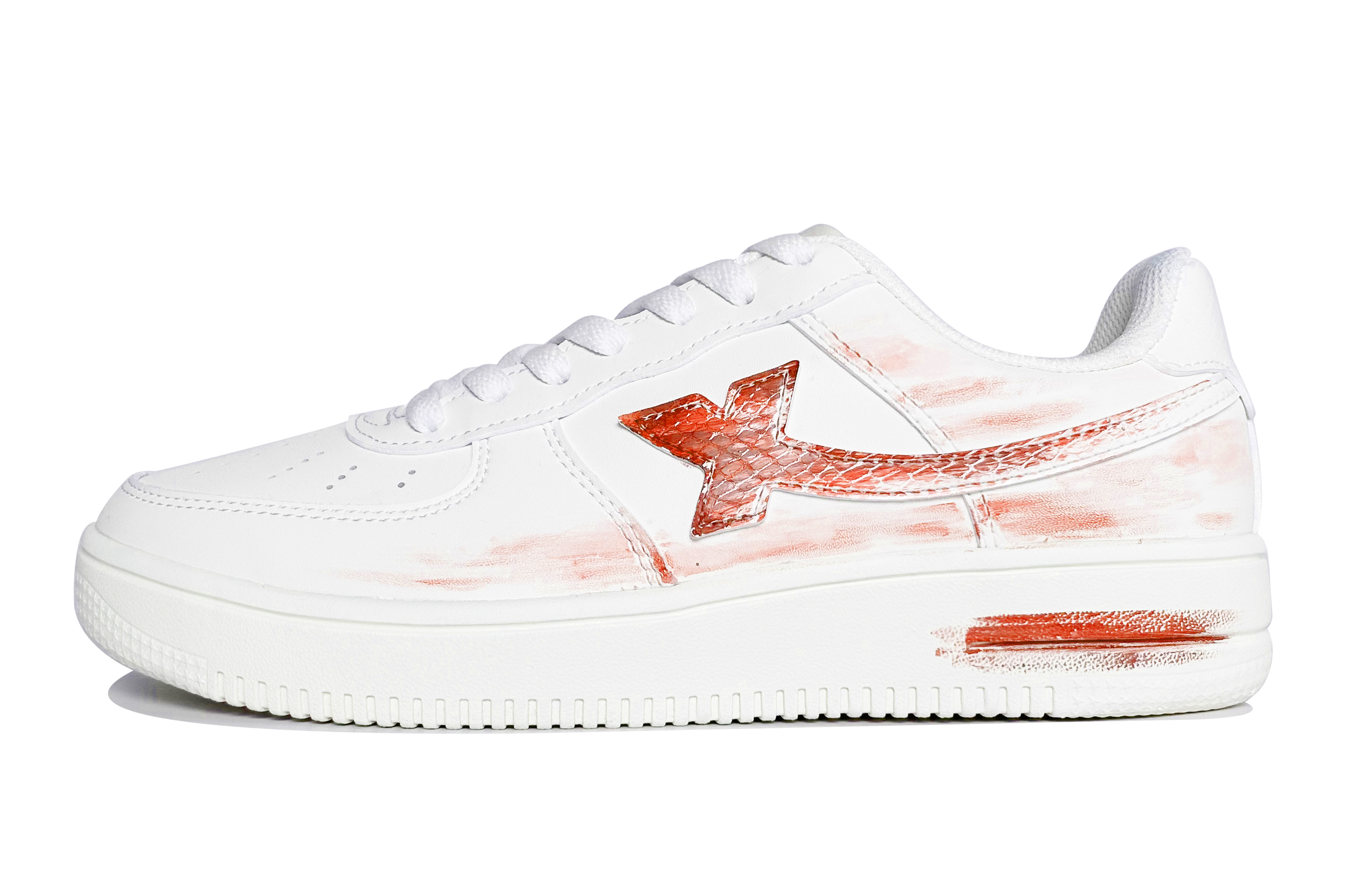 XTEP Низкие кроссовки для скейтбординга Air Force One с противоскользящим и износостойким покрытием, мужские, белые, красные
XTEP Низкие кроссовки для скейтбординга Air Force One с противоскользящим и износостойким покрытием, мужские, белые, красные