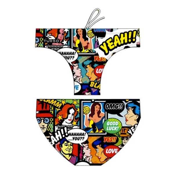 Плавки Turbo Yeah Comic, разноцветный
Плавки Turbo Yeah Comic, разноцветный