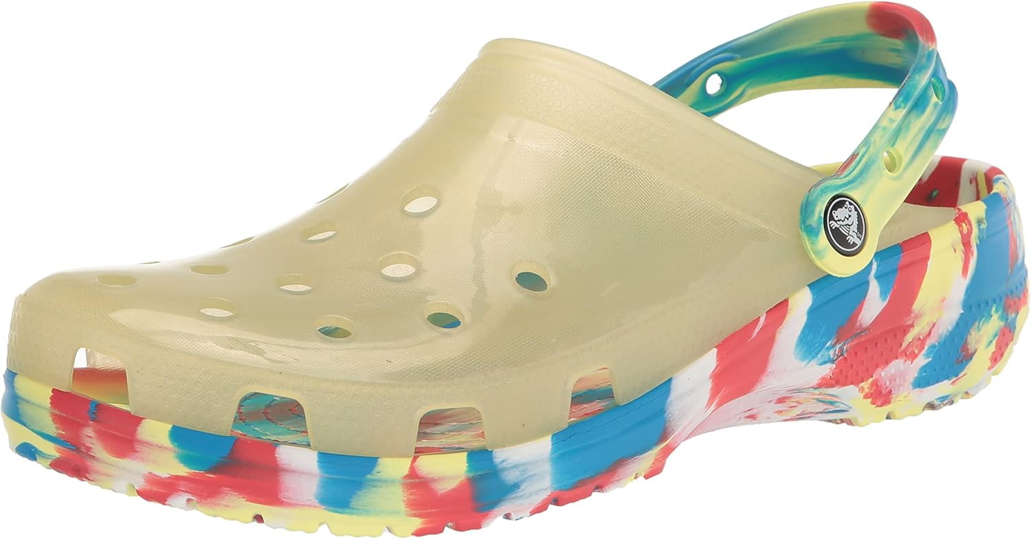 Сабо Унисекс Классические Прозрачные Мраморные Сабо Crocs, Sulphur/Multi Marbled
Сабо Унисекс Классические Прозрачные Мраморные Сабо Crocs, Sulphur/Multi Marbled