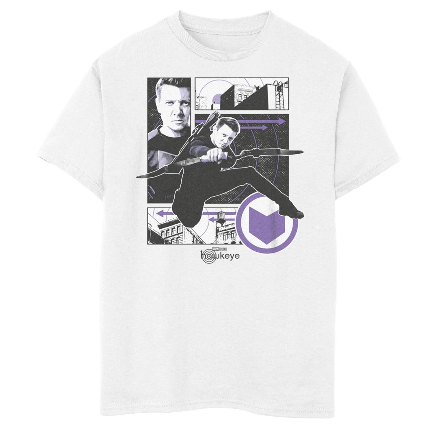 Футболка с изображением коллажа и портретной панелью Marvel Hawkeye для мальчиков 8–20 лет Marvel
Футболка с изображением коллажа и портретной панелью Marvel Hawkeye для мальчиков 8–20 лет Marvel