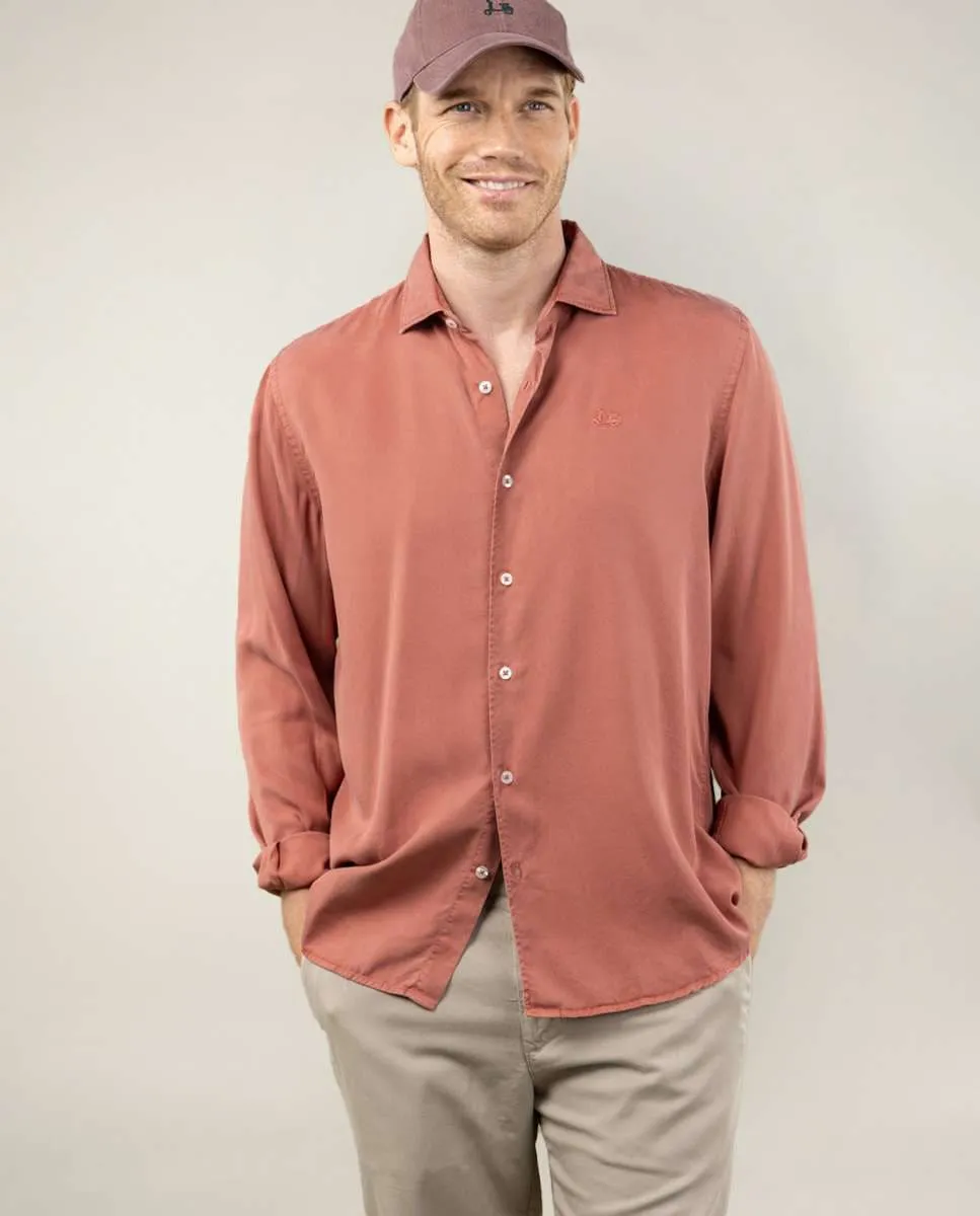 Мужская футболка из тенсела классического кроя однотонная Scotta 1985, красный
Мужская футболка из тенсела классического кроя однотонная Scotta 1985, красный