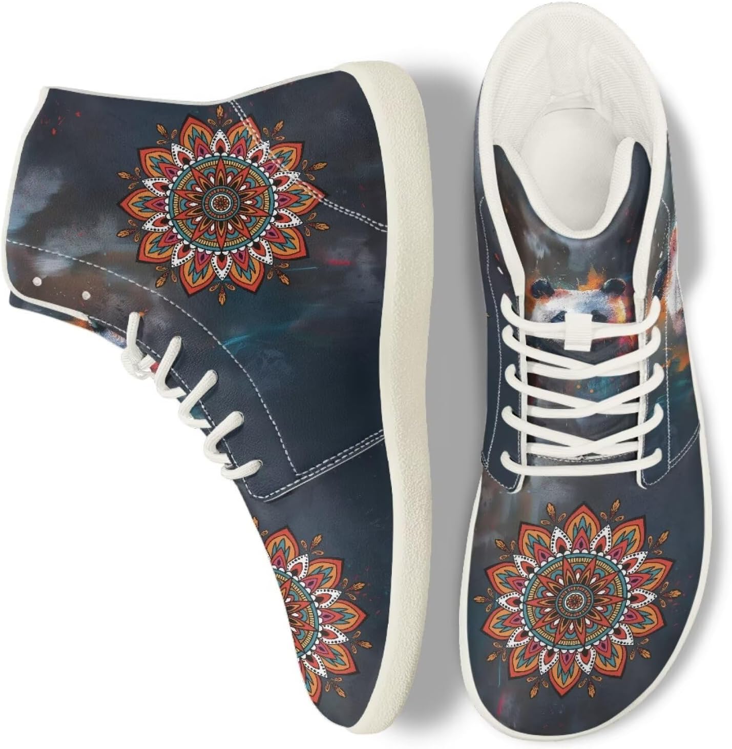 Мужские широкие высокие кроссовки босоногого типа, легкие, противоскользящие, для ходьбы, с нулевым перепадом, повседневные кроссовки с поддержкой лодыжки, размеры 5-14 Qoiuvncy, Mandala Panda
Мужские широкие высокие кроссовки босоногого типа, легкие, противоскользящие, для ходьбы, с нулевым перепадом, повседневные кроссовки с поддержкой лодыжки, размеры 5-14 Qoiuvncy, Mandala Panda