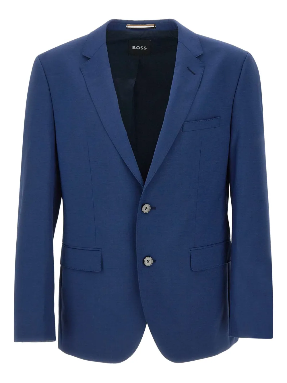 Пиджак на двух пуговицах BOSS, синий
Пиджак на двух пуговицах BOSS, синий