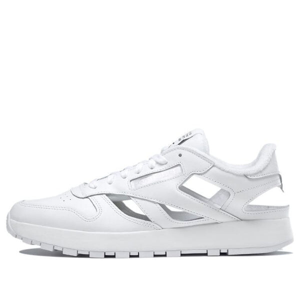 Кроссовки maison margiela x classic leather dq 'footwear white' Reebok, белый 
Кроссовки maison margiela x classic leather dq 'footwear white' Reebok, белый