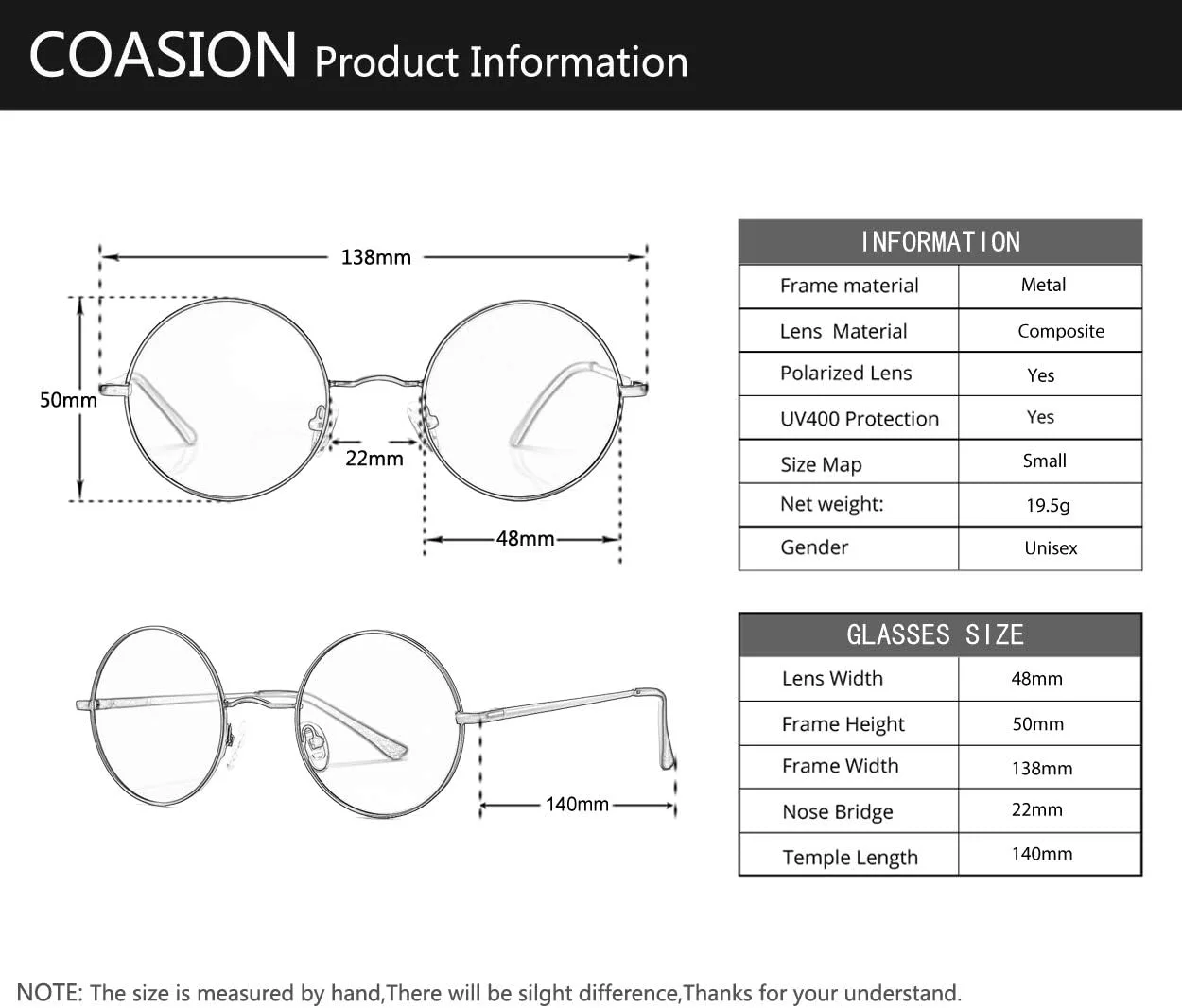 Солнцезащитные очки COASION Retro Small Round Polarized Sunglasses for Women Men Circle UV400 Sun Glasses, C2* Gold/Clear Pink + Silver/Blue Mirror - 2 Pack
Солнцезащитные очки COASION Retro Small Round Polarized Sunglasses for Women Men Circle UV400 Sun Glasses, C2* Gold/Clear Pink + Silver/Blue Mirror - 2 Pack