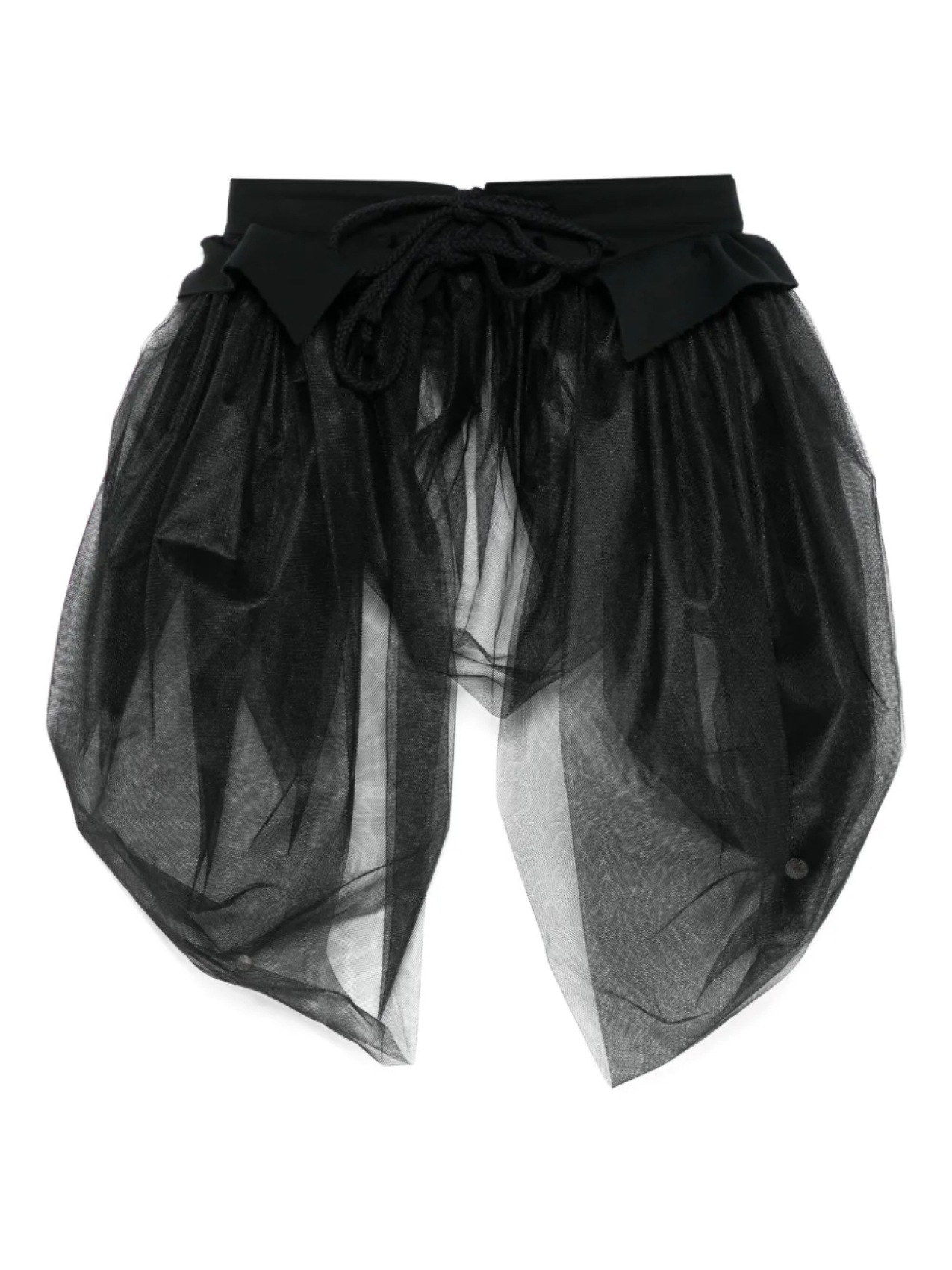 Мини-юбка из тюля Aganovich, черный
Мини-юбка из тюля Aganovich, черный