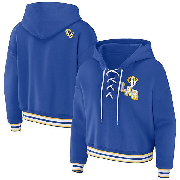 Женский худи plus size royal los angeles rams на шнуровке Wear By Erin Andrews
Женский худи plus size royal los angeles rams на шнуровке Wear By Erin Andrews