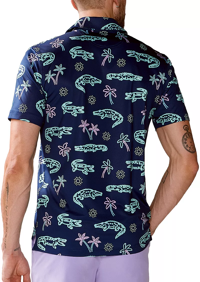 Мужская легкая футболка-поло chubbies Performance, цвет Neon Glades
Мужская легкая футболка-поло chubbies Performance, цвет Neon Glades