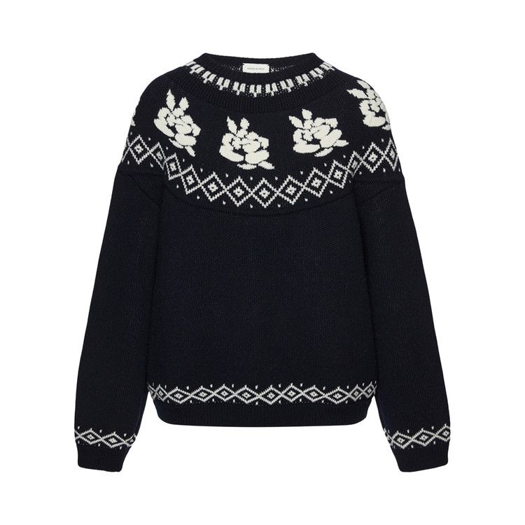 Свитер Magda Butrym Sweater 'Navy'
Свитер Magda Butrym Sweater 'Navy'