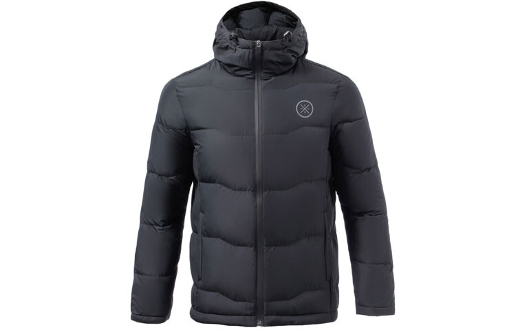 Пуховик мужской черный Lining, черный
Пуховик мужской черный Lining, черный