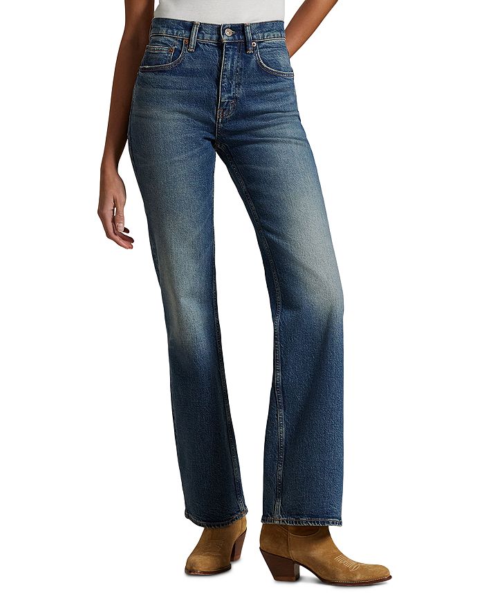 Лаурен Ральф Лорен Джинсы с высокой посадкой и расклешенными штанинами Ralph Lauren, синий
Лаурен Ральф Лорен Джинсы с высокой посадкой и расклешенными штанинами Ralph Lauren, синий