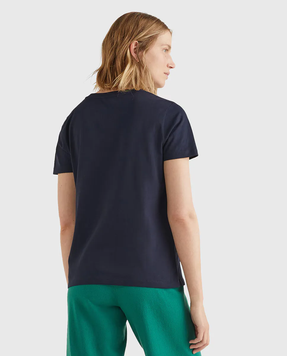 Женская футболка с короткими рукавами и круглым вырезом Tommy Hilfiger, темно-синий
Женская футболка с короткими рукавами и круглым вырезом Tommy Hilfiger, темно-синий