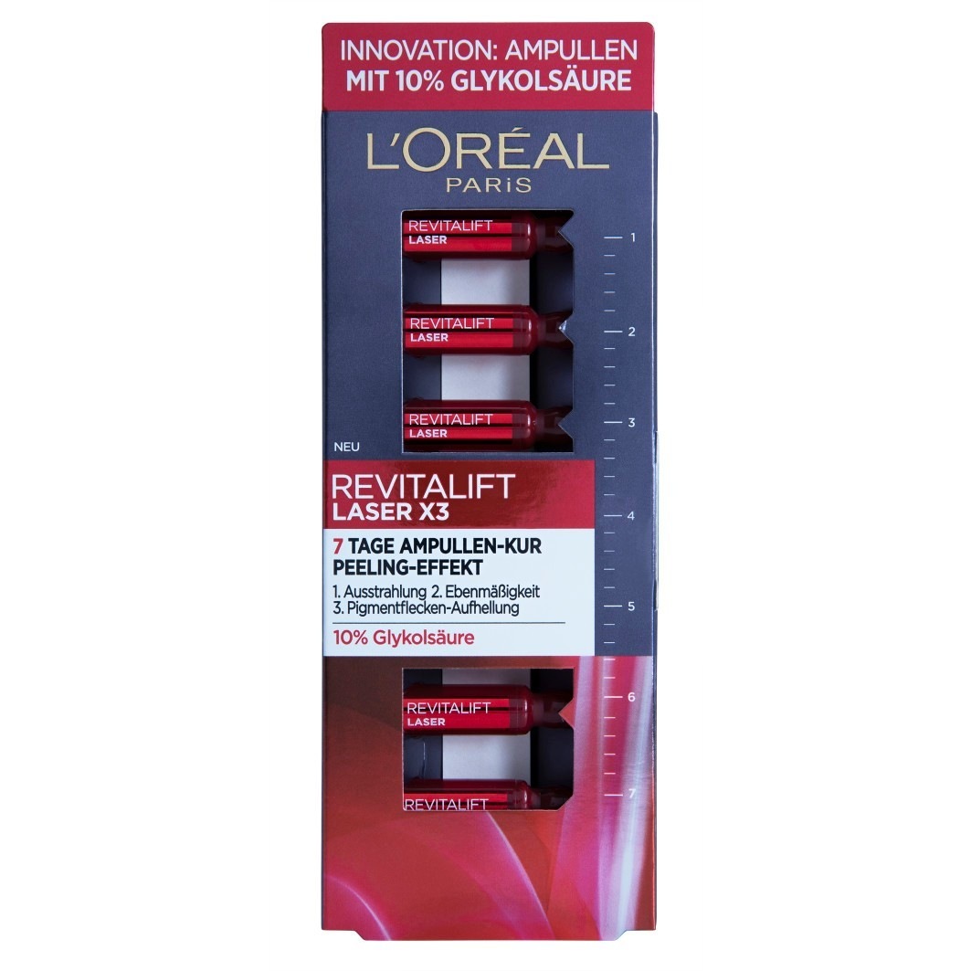 Скраб для лица revitalift laser anti-aging gesichtspflege glykolsäure ampullen 7-tage-kur, 7 x 1ml Loreal Paris, объем 9.1 мл
Скраб для лица revitalift laser anti-aging gesichtspflege glykolsäure ampullen 7-tage-kur, 7 x 1ml Loreal Paris, объем 9.1 мл