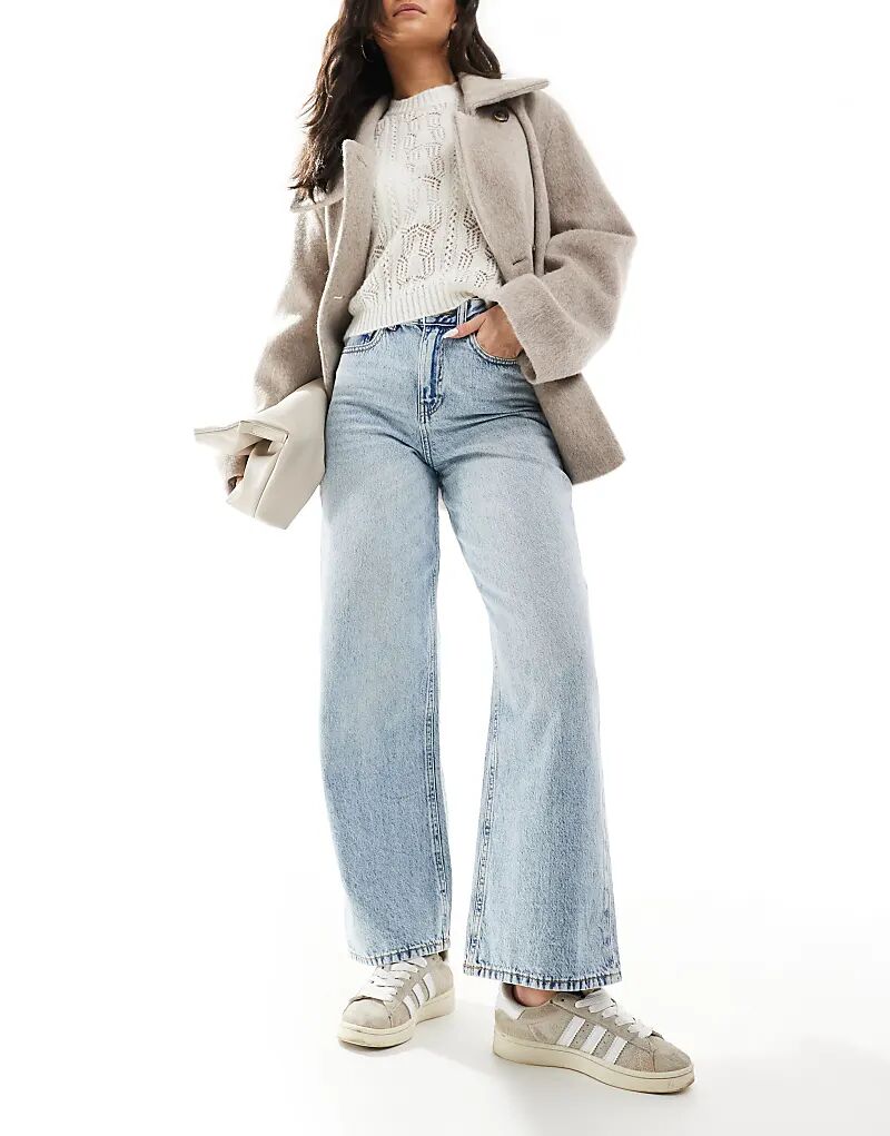 Джинсы Tokyo wide fit выбеленного синего цвета JJXX
Джинсы Tokyo wide fit выбеленного синего цвета JJXX